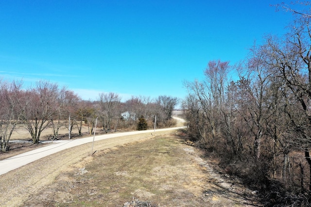 view of road