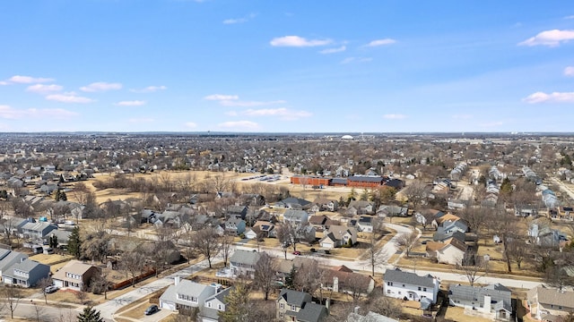 birds eye view of property featuring a residential view