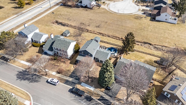 birds eye view of property featuring a residential view