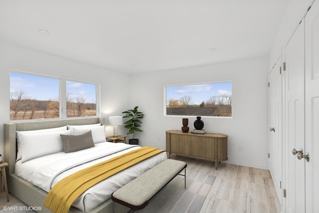 41660 N Hunt Club Rd, Old Mill Creek, IL 60083 - bedroom featuring light wood-style flooring