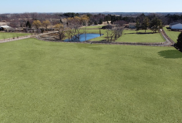 41660 N Hunt Club Rd, Old Mill Creek, IL 60083 - drone / aerial view with a water view and a rural view