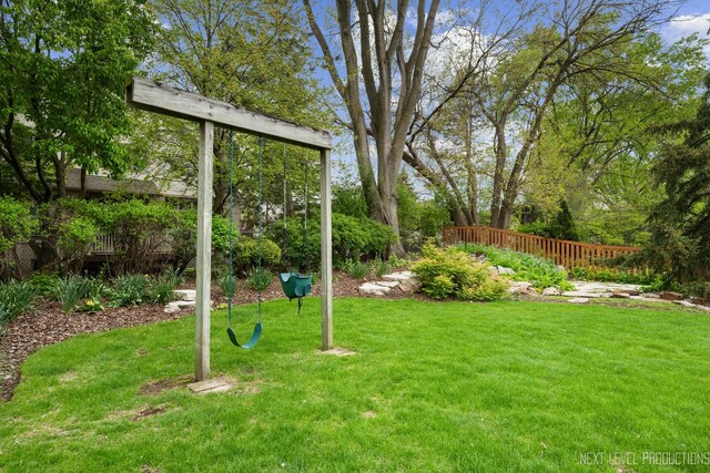 1408 N W St, Naperville, IL 60563 - back of house featuring a sunroom and a lawn