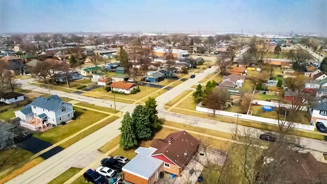 birds eye view of property featuring a residential view