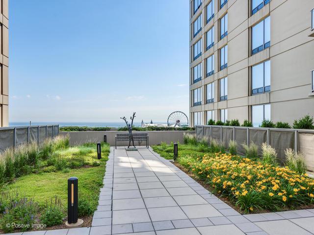 view of property's community with fence