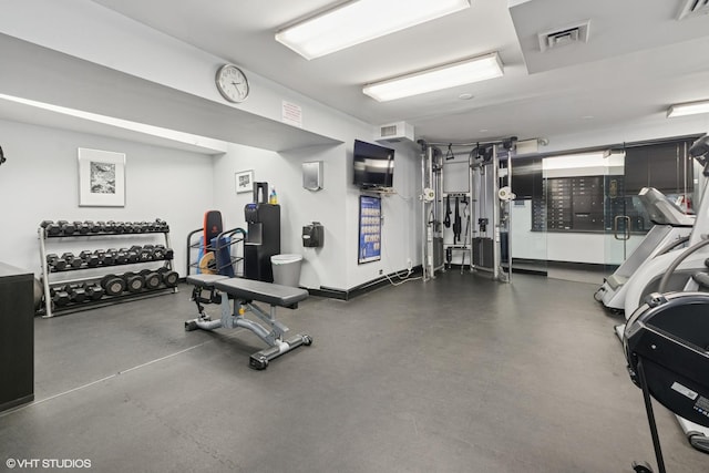 345 W Fullerton Pkwy Unit 1006, Chicago, IL 60614 - gym with visible vents