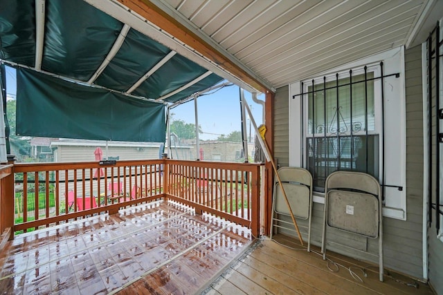 1418 N Mayfield Ave, Chicago, IL 60651 - view of wooden terrace