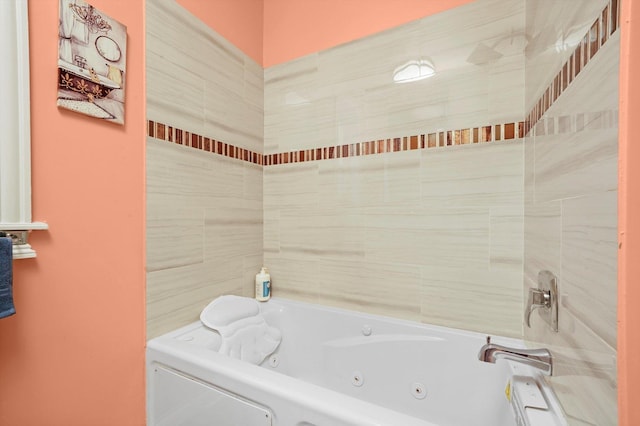 1418 N Mayfield Ave, Chicago, IL 60651 - full bathroom featuring a jetted tub