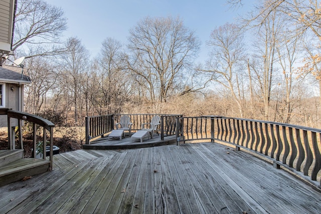 view of deck