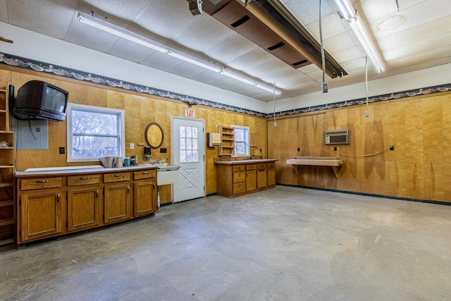 interior space featuring a wall unit AC