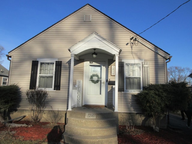 view of front of house