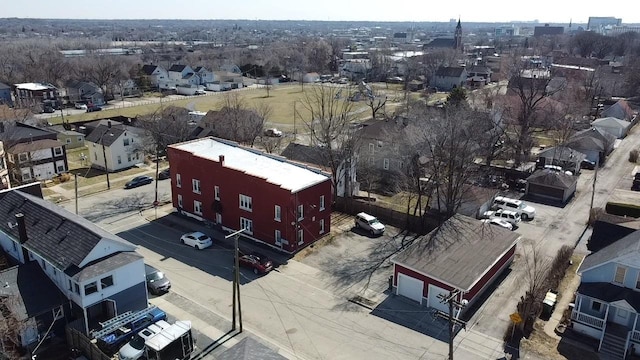 birds eye view of property featuring a residential view