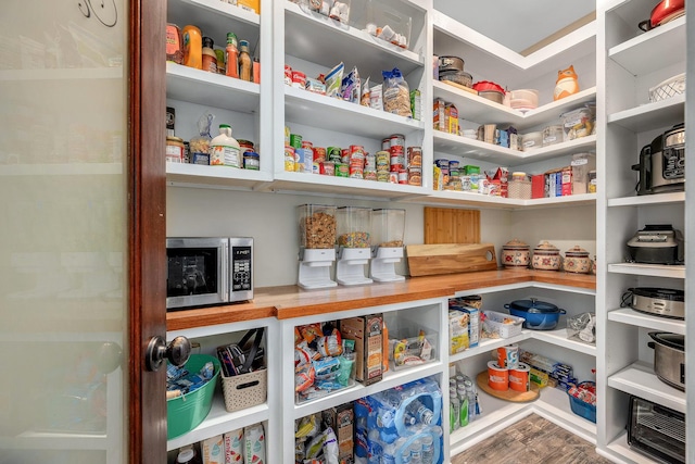 view of pantry