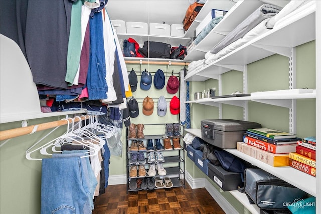 view of spacious closet