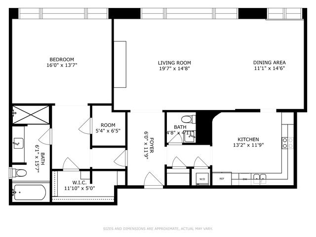 161 E Chicago Ave Unit 32H, Chicago, IL 60611 - view of layout