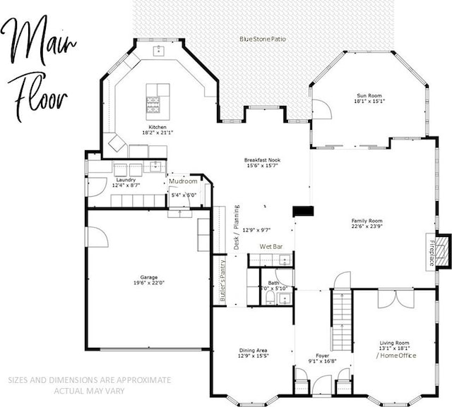 view of layout