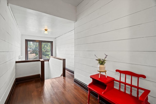 896 S Myrtle Ave, Kankakee, IL 60901 - dining room featuring hardwood / wood-style flooring and baseboards