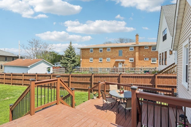 611 Mccarthy Rd, Lemont, IL 60439 - view of wooden deck