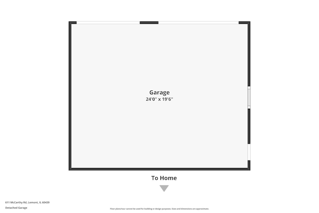 611 Mccarthy Rd, Lemont, IL 60439 - floor plan / room layout