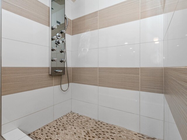 8018 S Luella Ave, Chicago, IL 60617 - bathroom with a tile shower