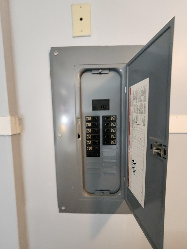 utilities with electric panel