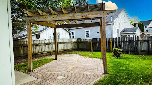 319 S 3rd St, Watseka, IL 60970 - view of patio / terrace with a pergola