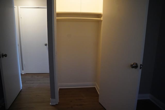 view of closet