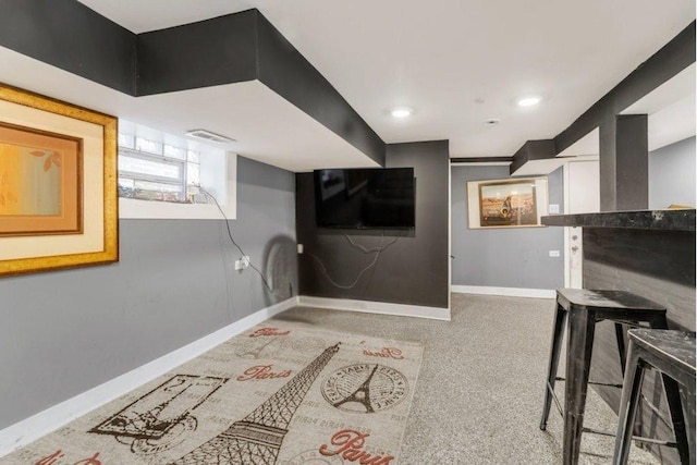 216 W 105th St, Chicago, IL 60628 - interior space featuring recessed lighting and baseboards
