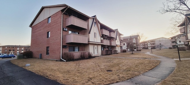 view of property featuring a residential view