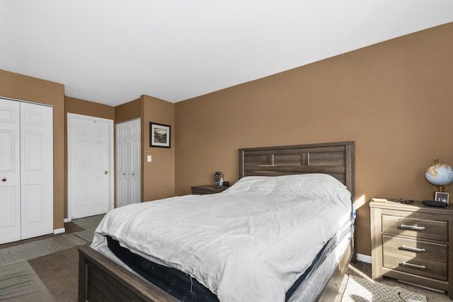 bedroom featuring baseboards