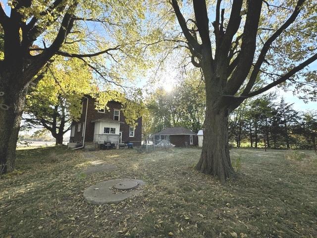 view of yard with entry steps