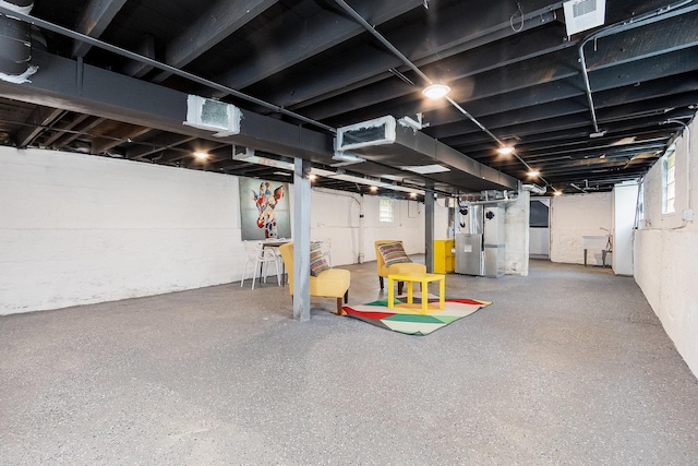 12533 S Lowe Ave, Chicago, IL 60628 - below grade area featuring heating unit