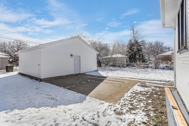 12533 S Lowe Ave, Chicago, IL 60628 - view of snow covered structure