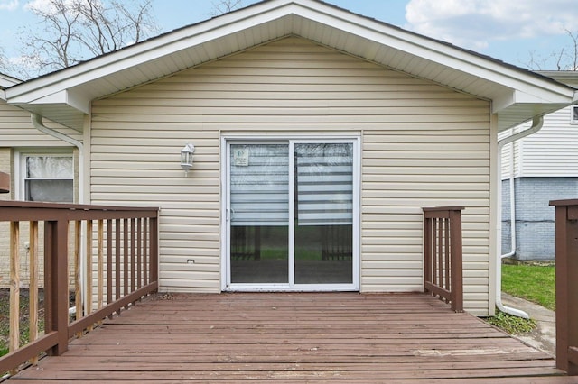 view of deck