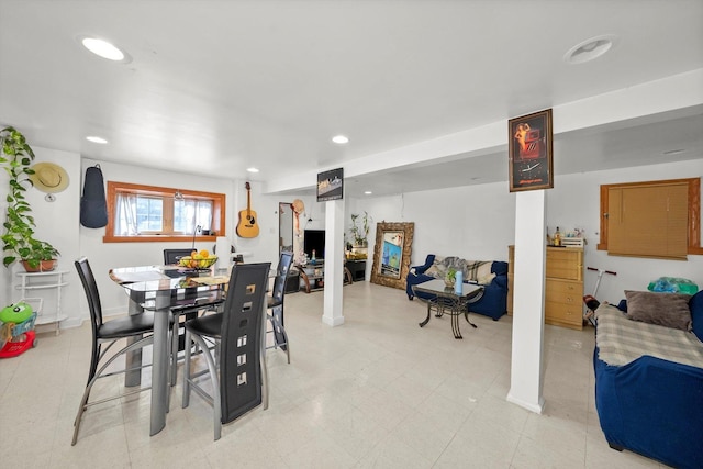 2434 W Pershing Rd, Chicago, IL 60632 - dining space featuring recessed lighting