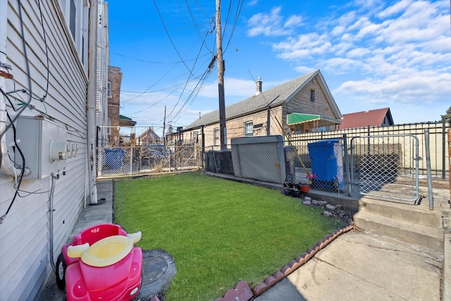 2434 W Pershing Rd, Chicago, IL 60632 - view of yard featuring fence
