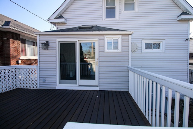 view of deck