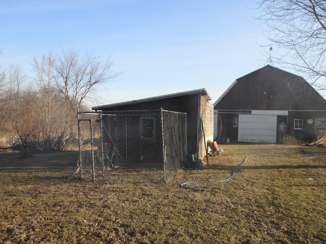 view of outbuilding with an outbuilding