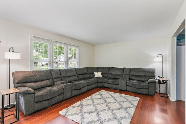 1405 Newcastle Ln, Hoffman Estates, IL 60169 - living area featuring wood finished floors