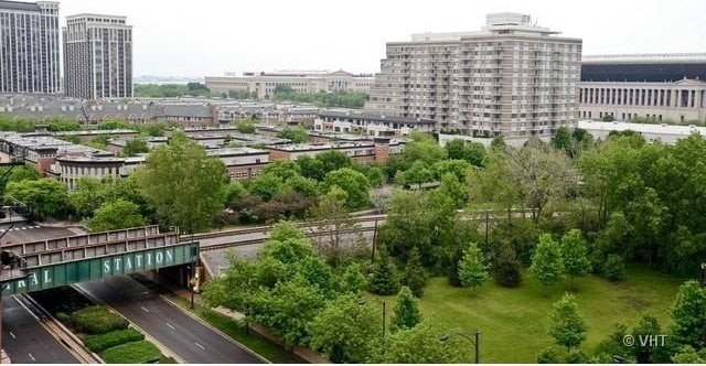 exterior space featuring a city view