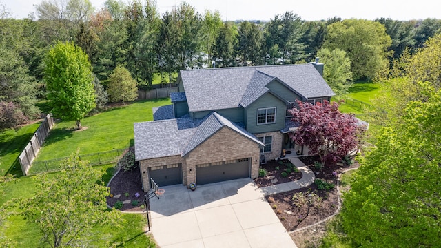 4201 Brittany Trail Dr, Champaign, IL 61822 - aerial view