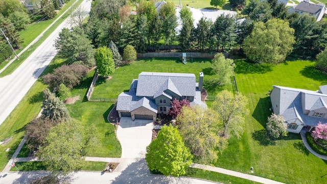 4201 Brittany Trail Dr, Champaign, IL 61822 - drone / aerial view