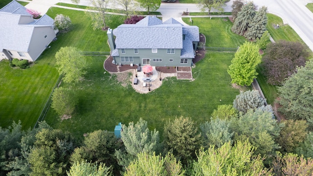 4201 Brittany Trail Dr, Champaign, IL 61822 - drone / aerial view