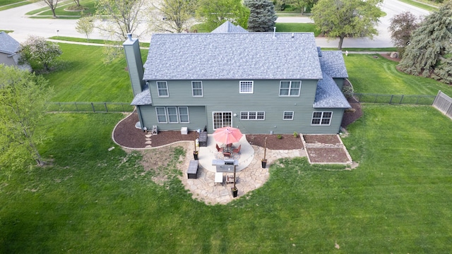 4201 Brittany Trail Dr, Champaign, IL 61822 - drone / aerial view