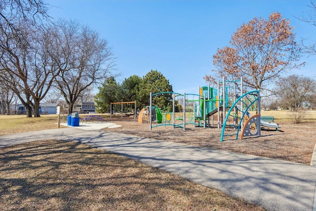 view of community playground