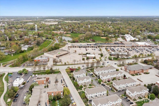 aerial view of property and surrounding area