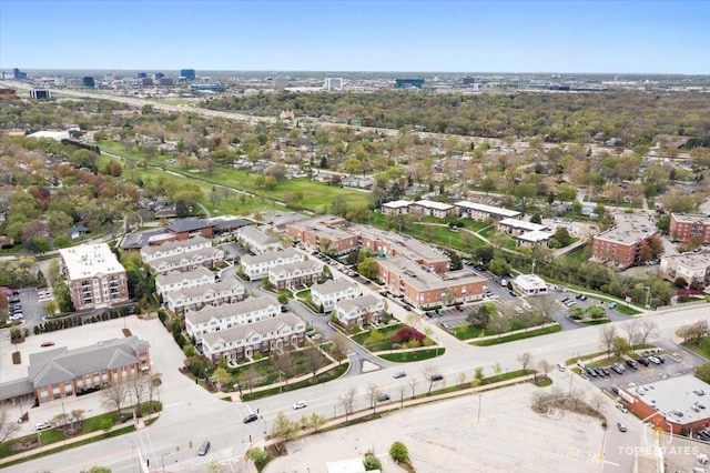 aerial overview of property's location