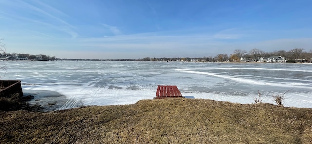 view of water feature