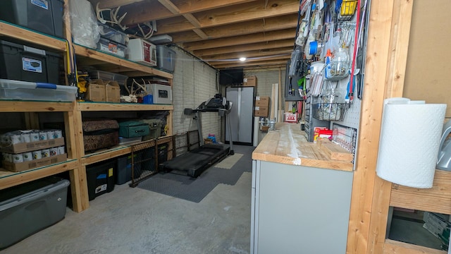 1617 Oliger Dr, Mahomet, IL 61853 - view of unfinished below grade area