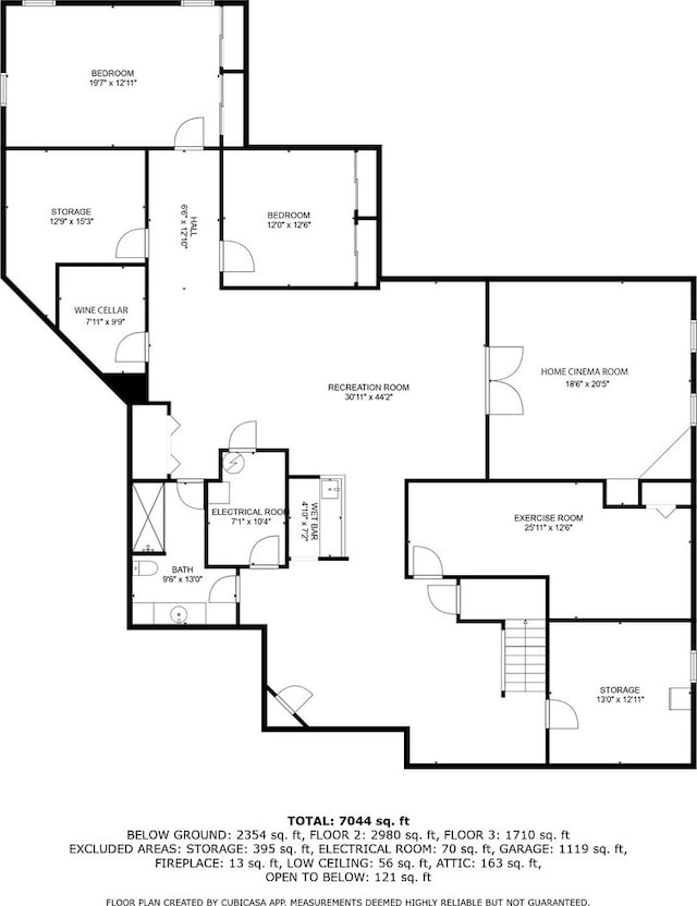 view of layout