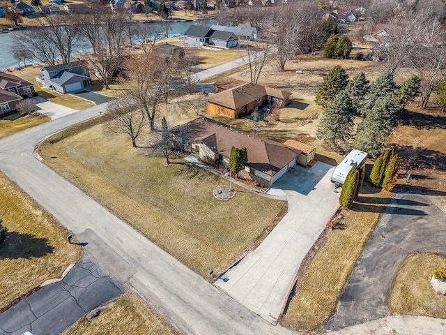 birds eye view of property featuring a residential view